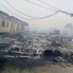 fire destroys 448 shelters