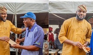 Oyo Speaker donates motorcycles, generating sets, cash to constituents