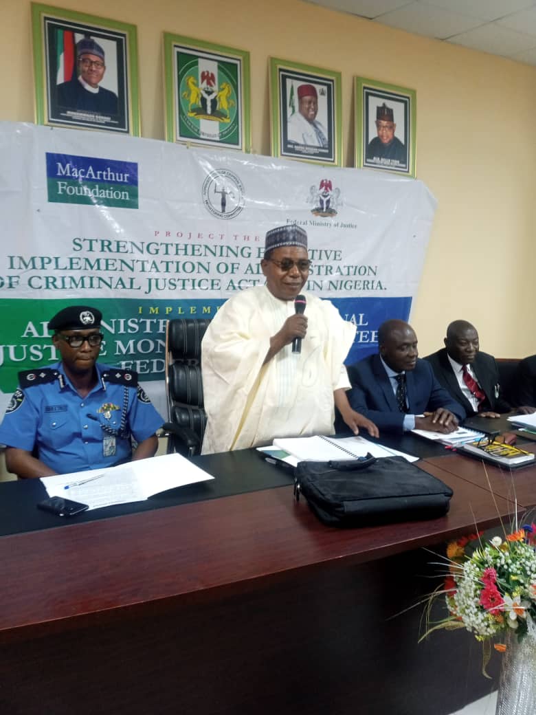 Taraba CJ inaugurates criminal justice monitoring administration committee
