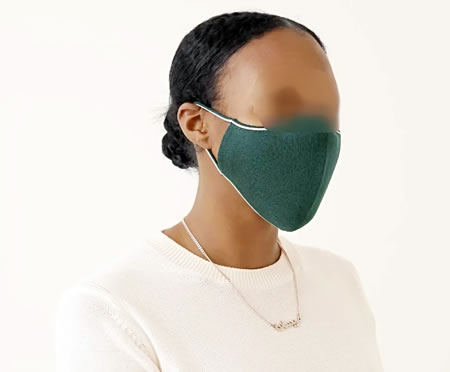 Wearing nose masks