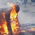 thief set ablaze in Bauchi, Suspected motorcycle thief Imo