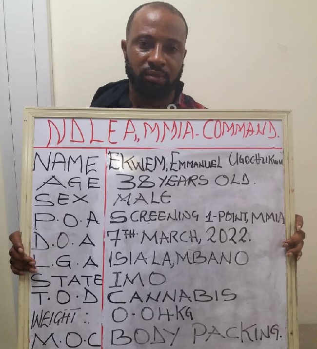 NDLEA arrests general overseer