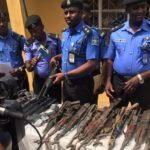 Police parade 200 bandits