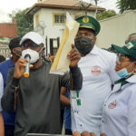 NURTW members protest meddlesomeness