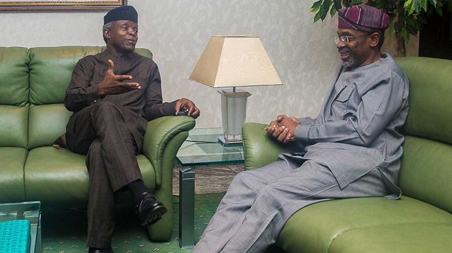 2023: Osinbajo meets APC lawmakers on Wednesday
