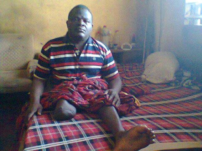 Ex-cop cries for help