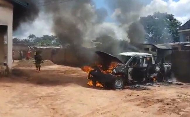police station explosive attack