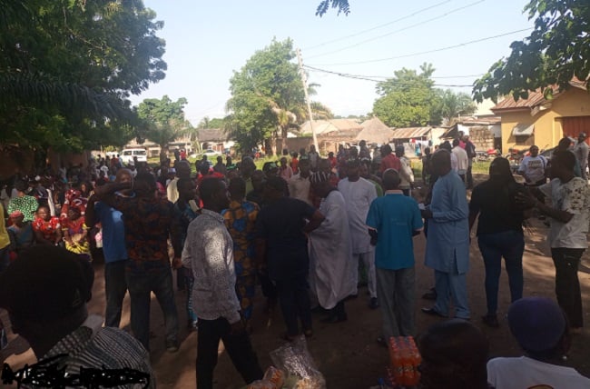 Absence of election materials,