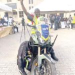 Adeyanju, London-to-Lagos biker