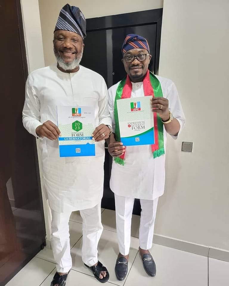Ogun governorship race: Akinlade picks APC guber forms, says actualisation of vision begins