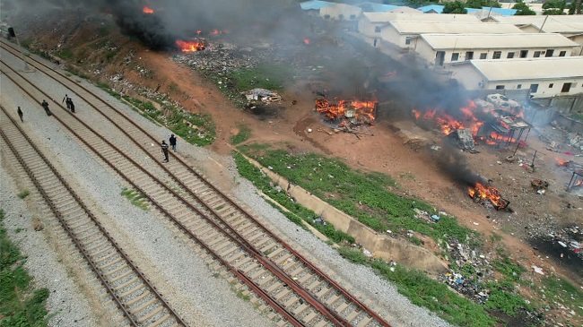 [PHOTOS] Banditry: FCTA sacks scavengers in Abuja