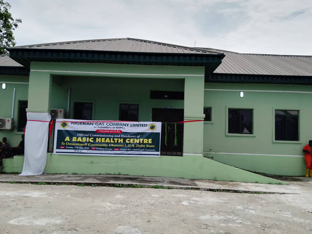 Excitement as NGC builds, hands over health centres to host communities in Delta