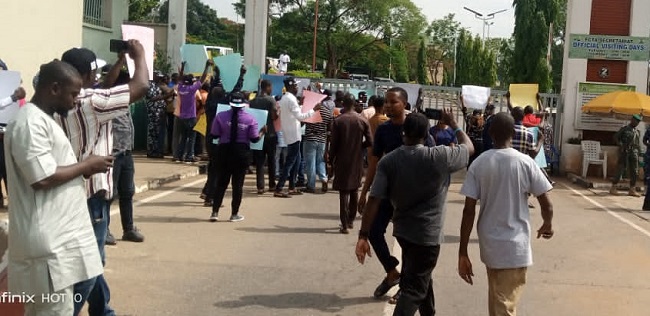 Massive protests hits Abuja,