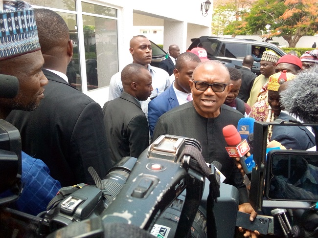 2023: Insecurity sinking nigeria ― Peter Obi