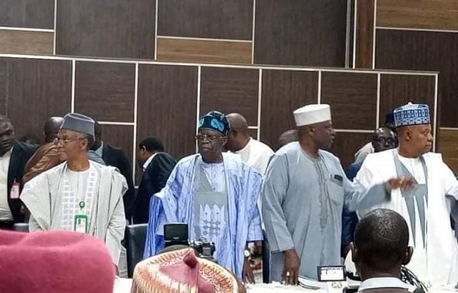 I am running to the villa ― Tinubu