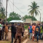 youths protest fake delegates,
