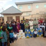 Makinde donates food items,