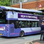 Four passengers hurt ,