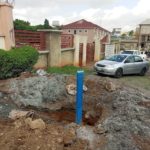 landlord for drilling borehole on road