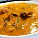 Cooking Ogbono soup