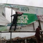 IPAC condemns destruction of Adeleke's campaign billboards