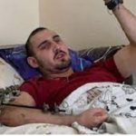 The wounded Ukrainian soldiers,