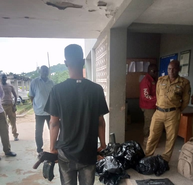 NDLEA arrests suspect ,