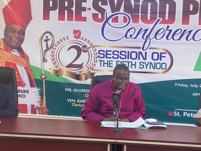 Anglican Bishop says,