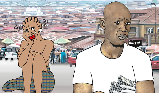 My husband stole my money,