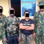 Police arrest fake soldiers