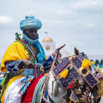 Colours as horse riders converge on Bida for Durbar