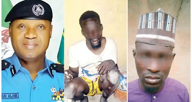 Kidnappers disguise as madmen