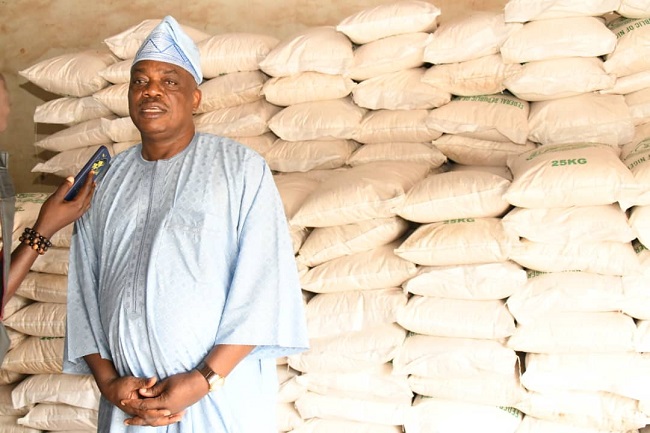 1200 bags of garri,