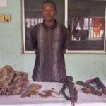 Police kidnapper ammunitions Gombe ,