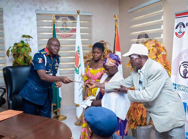 NSCDC gives family of inspector killed during Kuje attack N2.8m