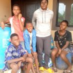 Widow four children