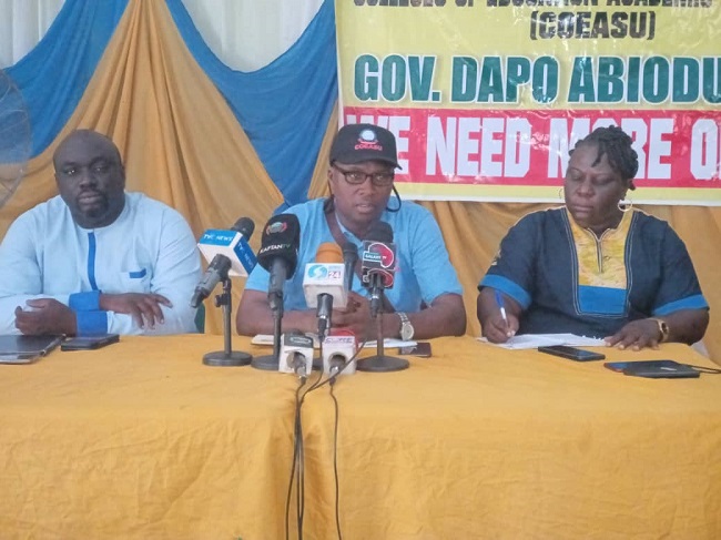COEASU lauds Abiodun's effort in resolving TASCE crisis