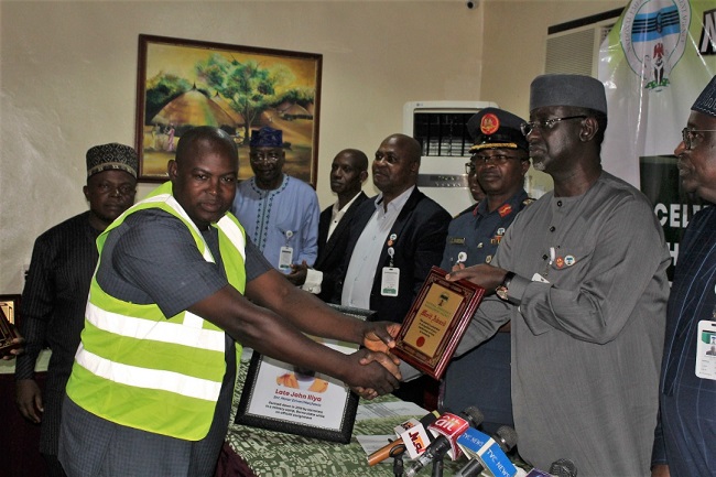 NEMA honours staff,
