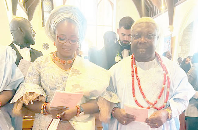 Celebrations as Omisore gives daughter out in marriage