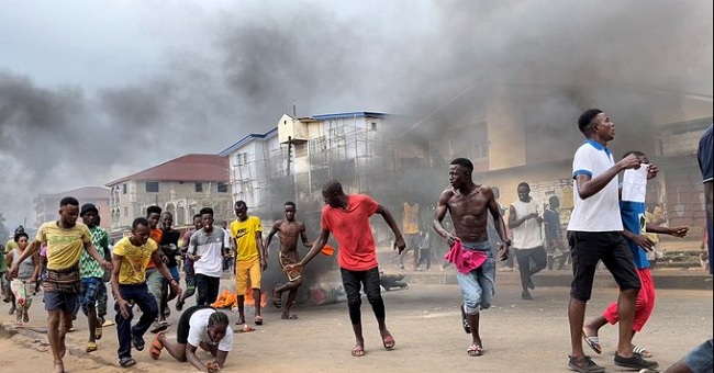 Sierra Leone imposes ,