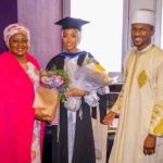 Buhari's daughter graduates from foreign university