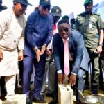 Ayade performs groundbreaking for hotel