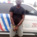 32-year-old ex-convict arrested,