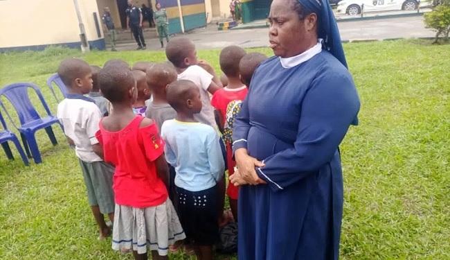 Police arrest Rev'd Sister,