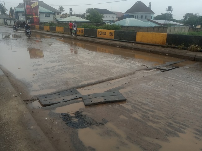 Motorists seek repair of damaged Oluyole Estate bridge expansion joints