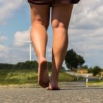walk barefoot in public
