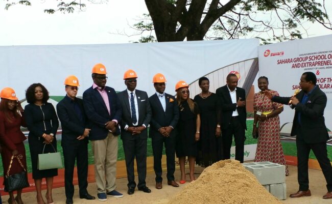 Sahara group to build innovation centre for UNILAG, gives students N39m scholarships