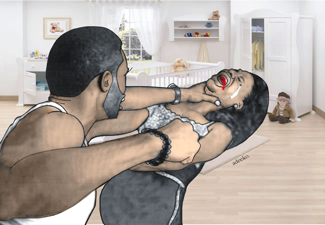 I poured amala, soup on her after I caught her entertaining her lover in her shop —Husband