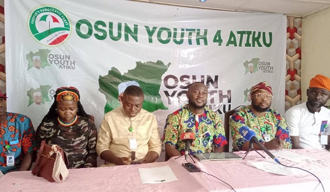 2023: We will mobilise voters in Osun for Atiku's victory ― PDP Osun youths