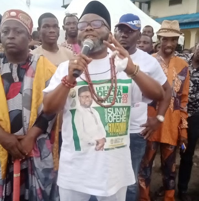 I'm most qualified to be Delta governor